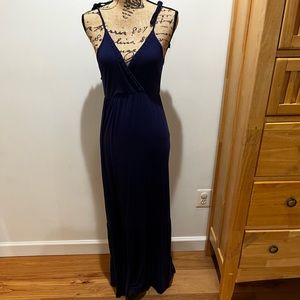 Blue maxi dress